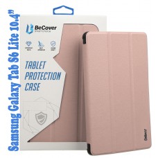 Чохол-книжка для Samsung Galaxy Tab S6 Lite 10.4 (P610/P613/P615), Soft Edge BeCover, Rose Gold