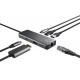 Концентратор USB 3.2 Type-C Trust Dalyx 6-in-1, Grey (24968)