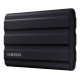 Зовнішній накопичувач SSD, 1Tb, Samsung Portable SSD T7 Shield, Black (MU-PE1T0S/EU)