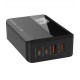 Мережевий зарядний пристрій ColorWay Power Delivery GaN, Black, 100 Вт (CW-CHS041PD-BK)