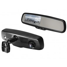 Автомобильный видеорегистратор-зеркало Gazer MUW7000, Black