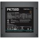 Блок питания 750 Вт, Deepcool PK750D, Black (R-PK750D-FA0B-EU)