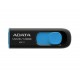 USB 3.2 Flash Drive 128Gb A-DATA AUV128 Black/Blue, AUV128-128G-RBE