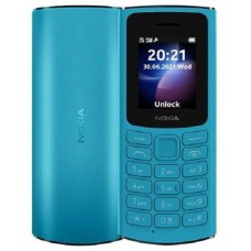 Мобільний телефон Nokia 105 DS 2023 Cyan, 2 Sim