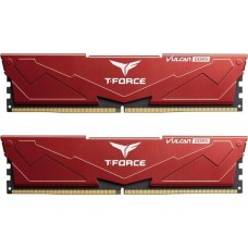 Память 16Gb x 2 (32Gb Kit) DDR5, 6000 MHz, Team T-Force Vulcan, Red (FLRD532G6000HC38ADC01)