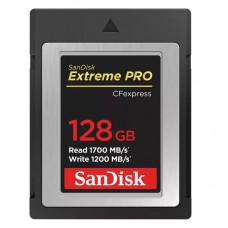 Карта памяти CFexpress Card Type B, 128Gb, SanDisk Extreme PRO, 1700 / 1200 MB/s (SDCFE-128G-GN4NN)