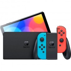Игровая приставка Nintendo Switch OLED, Blue/Red