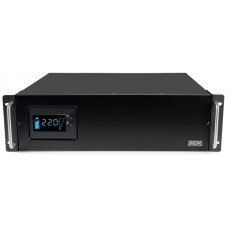 Джерело безперебійного живлення PowerCom KingPro KIN-2200AP RM LCD 3U, Black