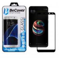 Защитное стекло для Xiaomi Redmi 5 Plus, BeCover, Black (701839)