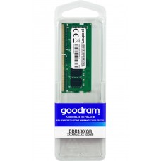 Память SO-DIMM, DDR4, 16Gb, 2400 MHz, Goodram, 1.2V, CL17 (GR2400S464L17/16G)