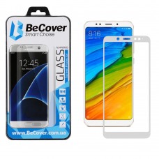 Защитное стекло для Xiaomi Redmi Note 5, BeCover, White (702226)