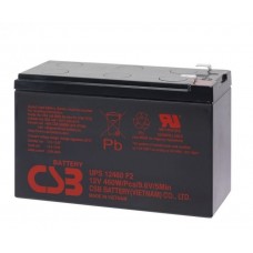 Батарея для ИБП 12В 9Ач CSB, UPS12460F2FR, ШхДхВ 65х151х94