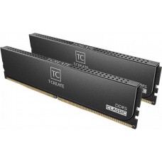 Пам'ять 16Gb x 2 (32Gb Kit) DDR5, 5600 MHz, Team T-Create Classic, Black (CTCCD532G5600HC46DC01)