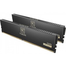 Пам'ять 32Gb x 2 (64Gb Kit) DDR5, 6000 MHz, Team T-Create Expert, Black (CTCED564G6000HC34BDC01)