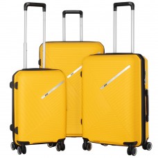 Набор чемоданов 2E Sigma, Yellow (2E-SPPS-SET3-YL)
