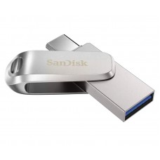 USB 3.1 / Type-C Flash Drive 512Gb SanDisk Ultra Luxe, Silver (SDDDC4-512G-G46)
