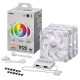 Вентилятор 120 мм, Asus TUF Gaming TF120 ARGB, White, 3 шт, ARGB контроллер