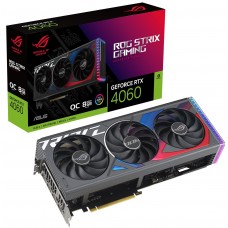 Видеокарта GeForce RTX 4060, Asus, ROG GAMING OC, 8Gb GDDR6 (ROG-STRIX-RTX4060-O8G-GAMING)