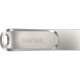 Флеш накопитель USB 256Gb SanDisk Ultra Dual Luxe, Silver, Type-C / USB 3.2 Gen 1 (SDDDC4-256G-G46)