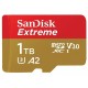 Карта пам'яті microSDXC, 1Tb, SanDisk Extreme, SD адаптер (SDSQXAV-1T00-GN6MA)
