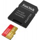 Карта памяти microSDXC, 256Gb, SanDisk Extreme, SD адаптер (SDSQXAV-256G-GN6MA)