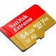 Карта пам'яті microSDXC, 64Gb, SanDisk Extreme, SD адаптер (SDSQXAH-064G-GN6AA)