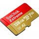 Карта памяти microSDXC, 128Gb, SanDisk Extreme (для мобильных игр), без адаптер (SDSQXAA-128G-GN6GN)