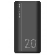 Универсальная мобильная батарея 20000 mAh, Silicon Power GS15, Black (SP20KMAPBKGS150K)