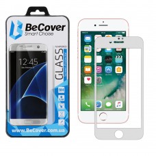 Защитное стекло для Apple iPhone 7 Plus/8 Plus, BeCover, 3D White (701043)