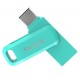 Флеш накопичувач USB 128Gb SanDisk Ultra Dual Go, Navy Blue, Type-C / USB 3.2 Gen 1 (SDDDC3-128G-G46NB)