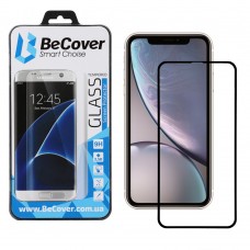 Защитное стекло для Apple iPhone XR, BeCover, Black (702621)