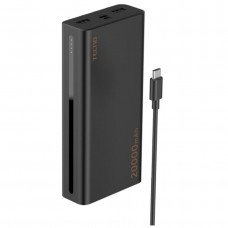 Универсальная мобильная батарея 20000 mAh, Tecno, Black, 22.5 Вт (TPB-P203)