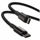 Кабель USB Type-C - USB Type-C 2 м Baseus, Black, 100W (CATWJ-A01)