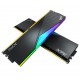 Пам'ять 16Gb x 2 (32Gb Kit) DDR5, 6400 MHz, ADATA XPG Lancer RGB, Black (AX5U6400C3216G-DCLARBK)