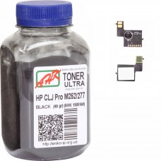 Тонер + чип HP CLJ Pro M252/M452/M552/M553, Canon LBP-610/710, Black, 45 г, AHK (1505174)