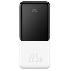 Универсальная мобильная батарея 10000 mAh, Baseus Elf, White, 22.5 Вт (PPJL010002)