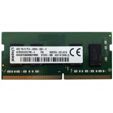 Б/У Память SO-DIMM DDR4, 4Gb, 2666 MHz, Kingston, 1.2V (ACR26D4S9S1ME-4)
