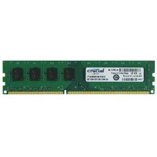 Б/У Память DDR3, 8Gb, 1600 MHz, Crucial, CL11, 1.5V (CT102464BA160B)