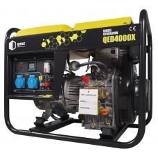 Дизельний генератор Qube QED4000X, Black/Yellow