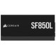 Блок живлення 850 Вт, Corsair SF850L, Black, SFX, модульний, ATX 3.0, 80+ Gold (CP-9020245-EU)