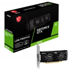 Відеокарта GeForce GTX 1630, MSI, 4Gb GDDR6 (GTX 1630 4GT LP)