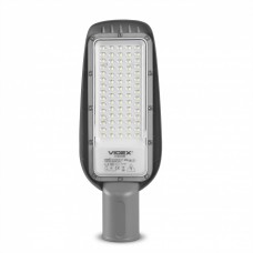 Світильник вуличний LED, Videx, 50 Вт, 5 000 Лм, 5000K, 220V, Grey, IP65 (VL-SLE16-505)