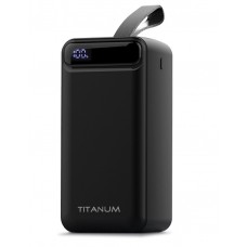 Универсальная мобильная батарея 50000 mAh, Titanum 741, Black (TPB-741-B)