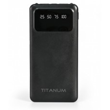 Універсальна мобільна батарея 10000 mAh, Titanum OL21, Black (TPB-OL21-B)
