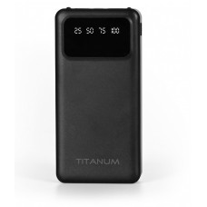 Универсальная мобильная батарея 20000 mAh, Titanum OL22, Black (TPB-OL22-B)