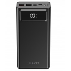 Универсальная мобильная батарея 40000 mAh, Havit PB56, Black, 22.5 Вт (HV-PB56)