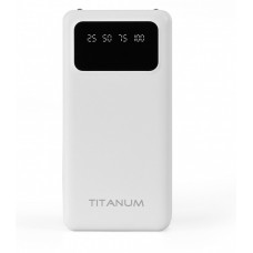 Універсальна мобільна батарея 30000 mAh, Titanum OL03, White (TPB-OL03-W)