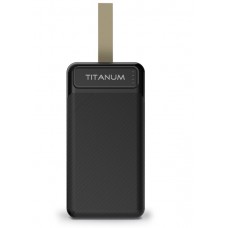 Универсальная мобильная батарея 30000 mAh, Titanum 914, Black (TPB-914-B)