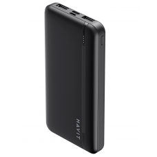 Универсальная мобильная батарея 10000 mAh, Havit PB89, Black (HV-PB89)