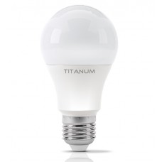 Лампа светодиодная E27, 8 Вт, 3000K, A60, Titanum, 620 Лм, 220V (TLA6008273)